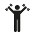 Icon for fitness centre